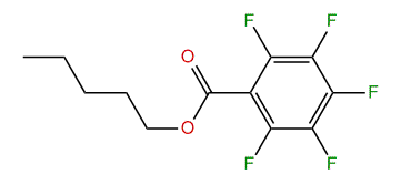 Pentyl 2,3,4,5,6-pentafluorobenzoate